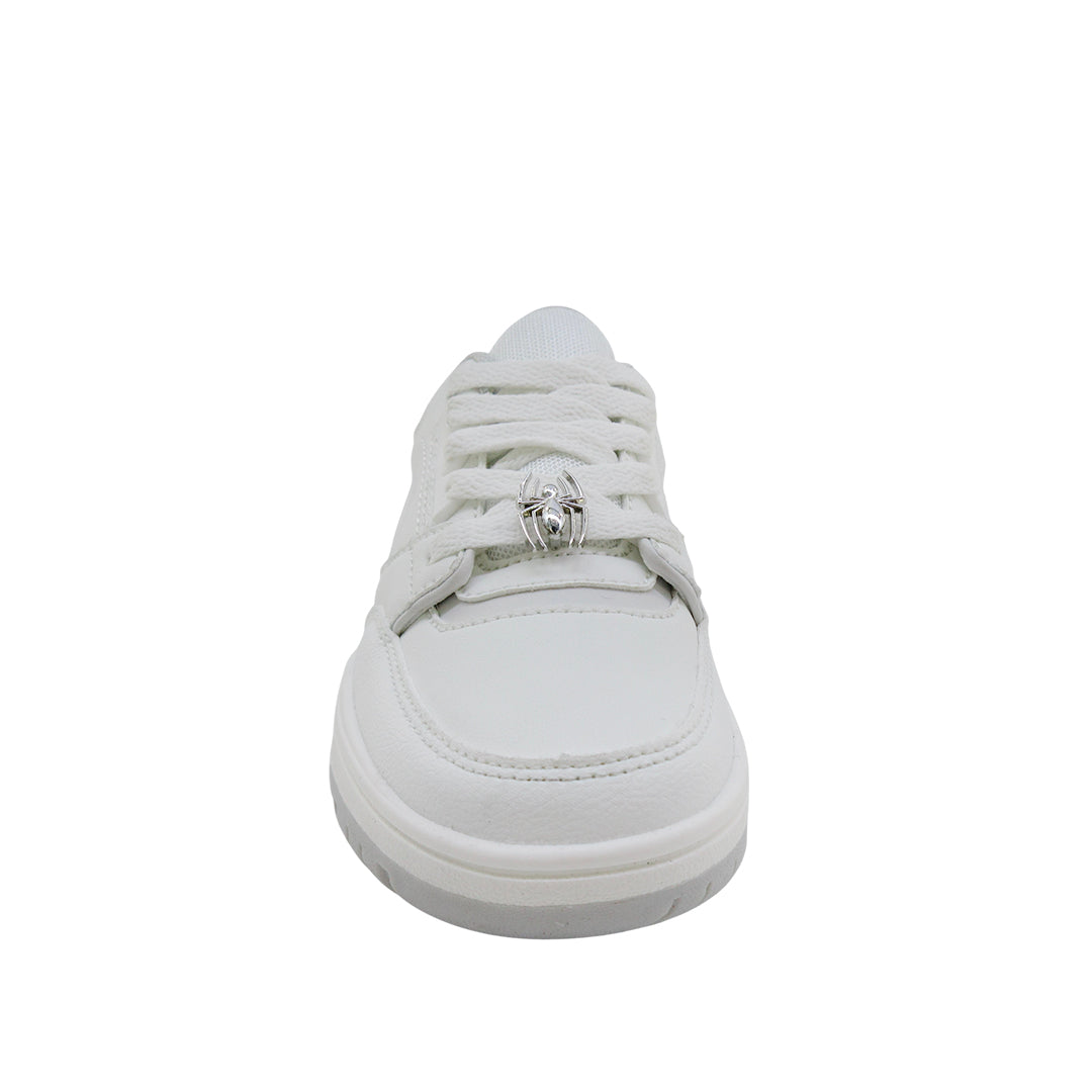 Sneakers Spider para niño color blanco