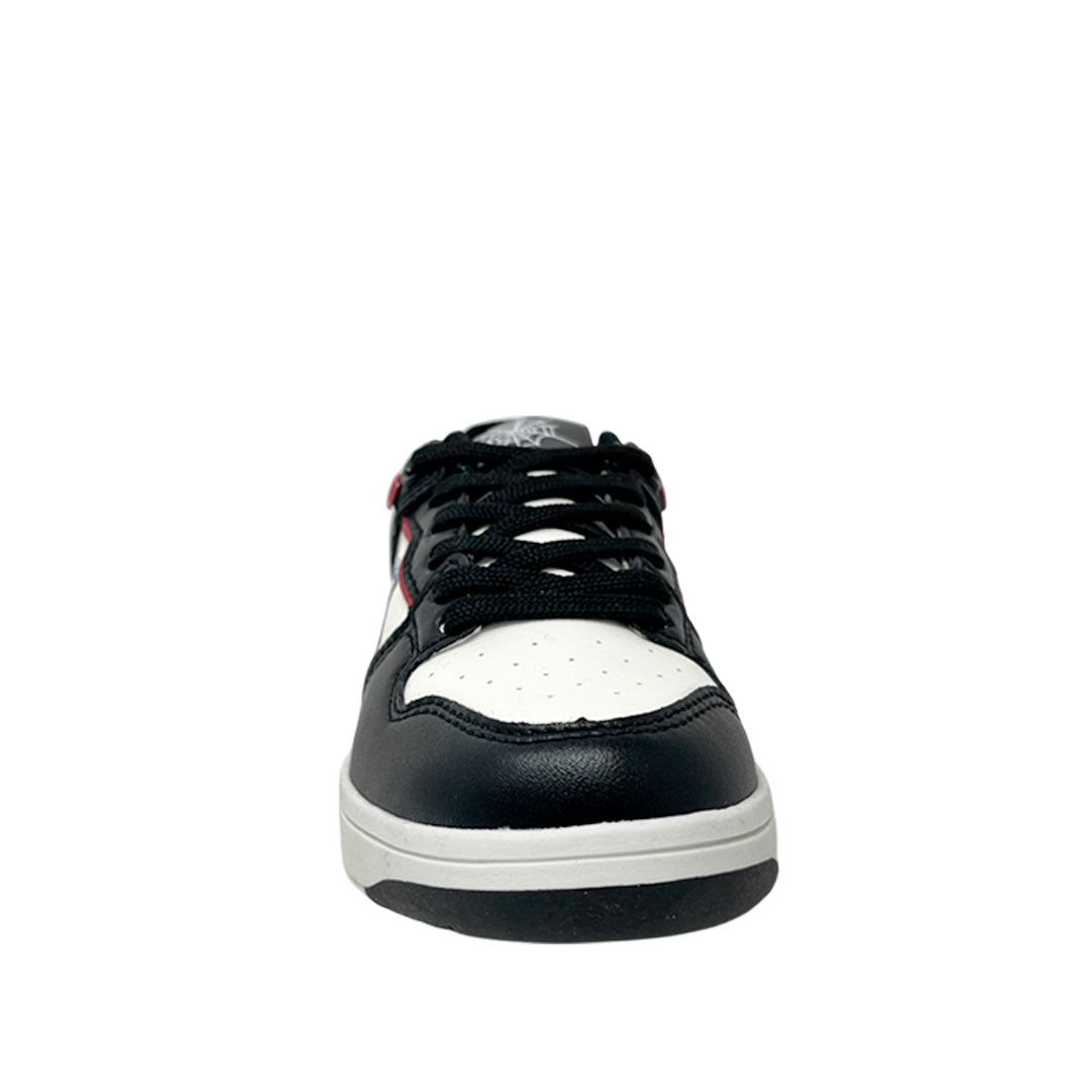 Sneakers Spider para niño color negro