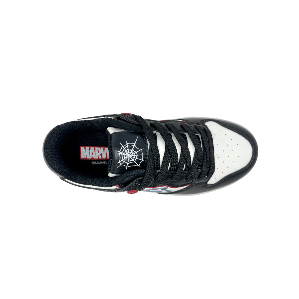 Sneakers Spider para niño color negro