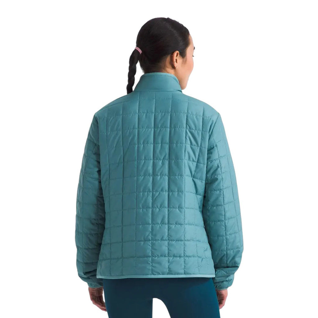CHAQUETA JUNCTON PARA MUJER COLOR CELESTE