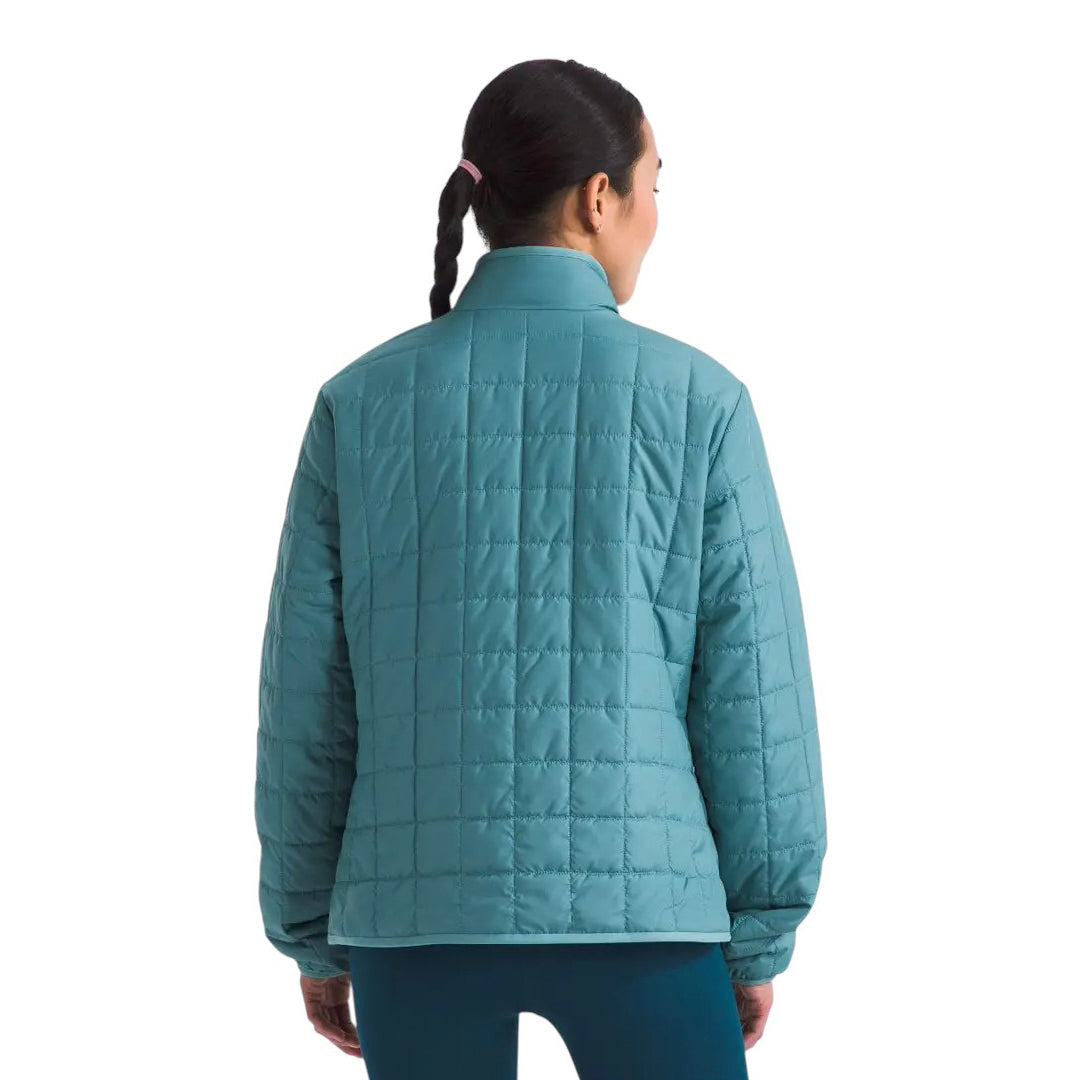 CHAQUETA JUNCTON PARA MUJER COLOR CELESTE