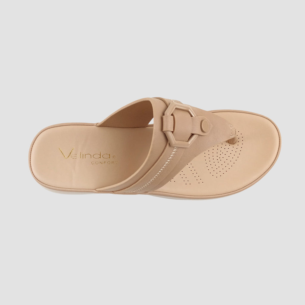 Sandalias Glenda taupe