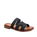 Sandalias flats Tiana negro