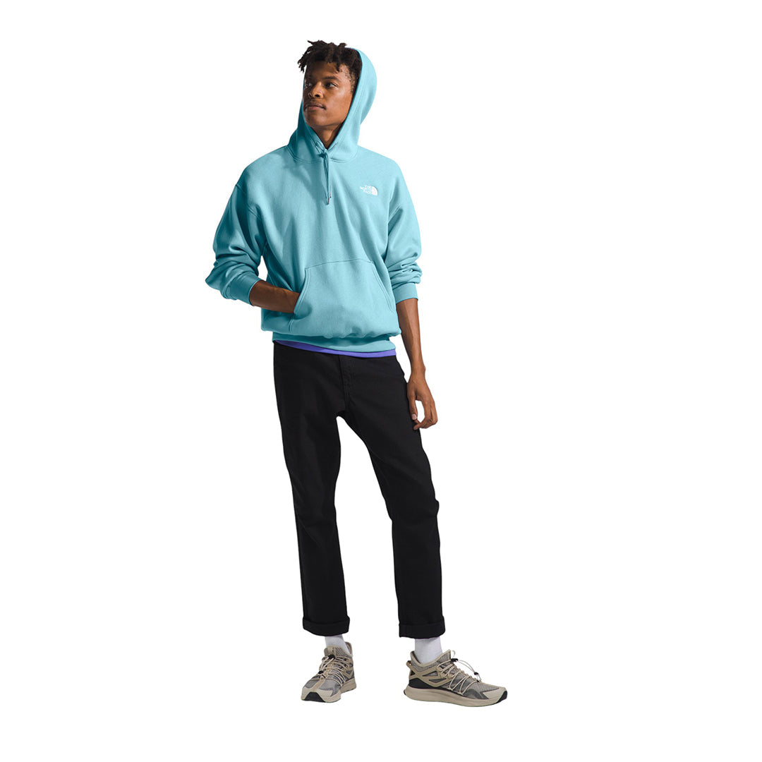 SUDADERA EVOLUTION VINTAGE PARA HOMBRE COLOR CELESTE