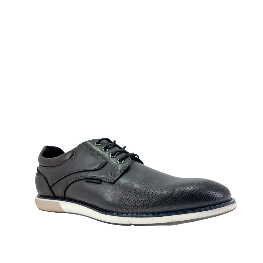Derby shoes Castro para hombre color gris