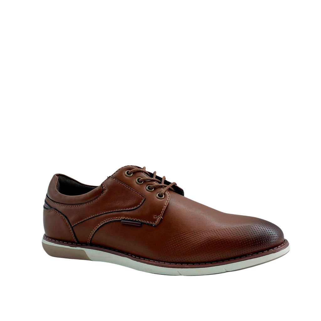 Derby shoes Castro para hombre color tan