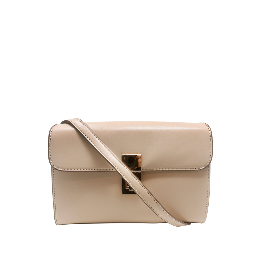 Cartera crossbody Clara para mujer color gris