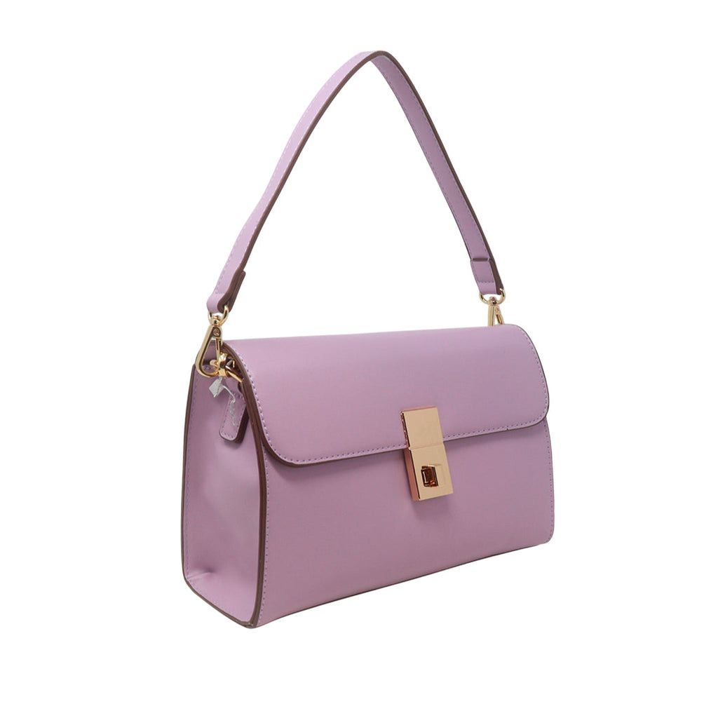 Cartera crossbody Clara para mujer color morado