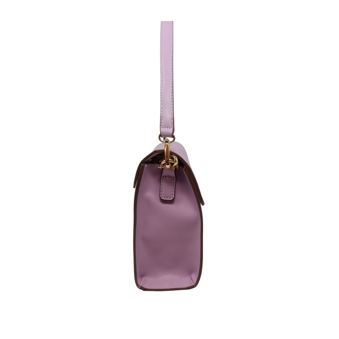 Cartera crossbody Clara para mujer color morado