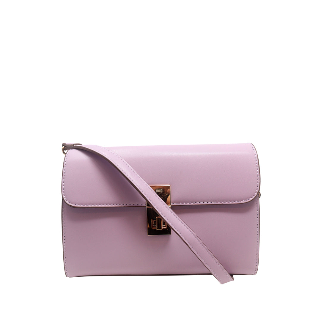 Cartera crossbody Clara para mujer color morado