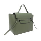 Cartera satchel Eureka para mujer color verde