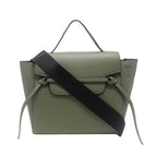 Cartera satchel Eureka para mujer color verde