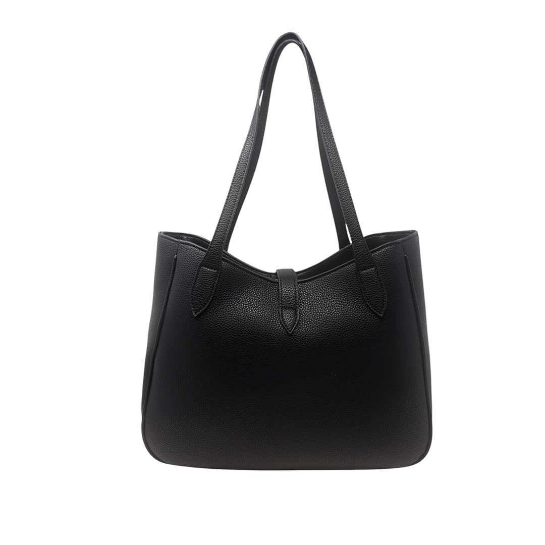 Cartera tote Delia para mujer color negro