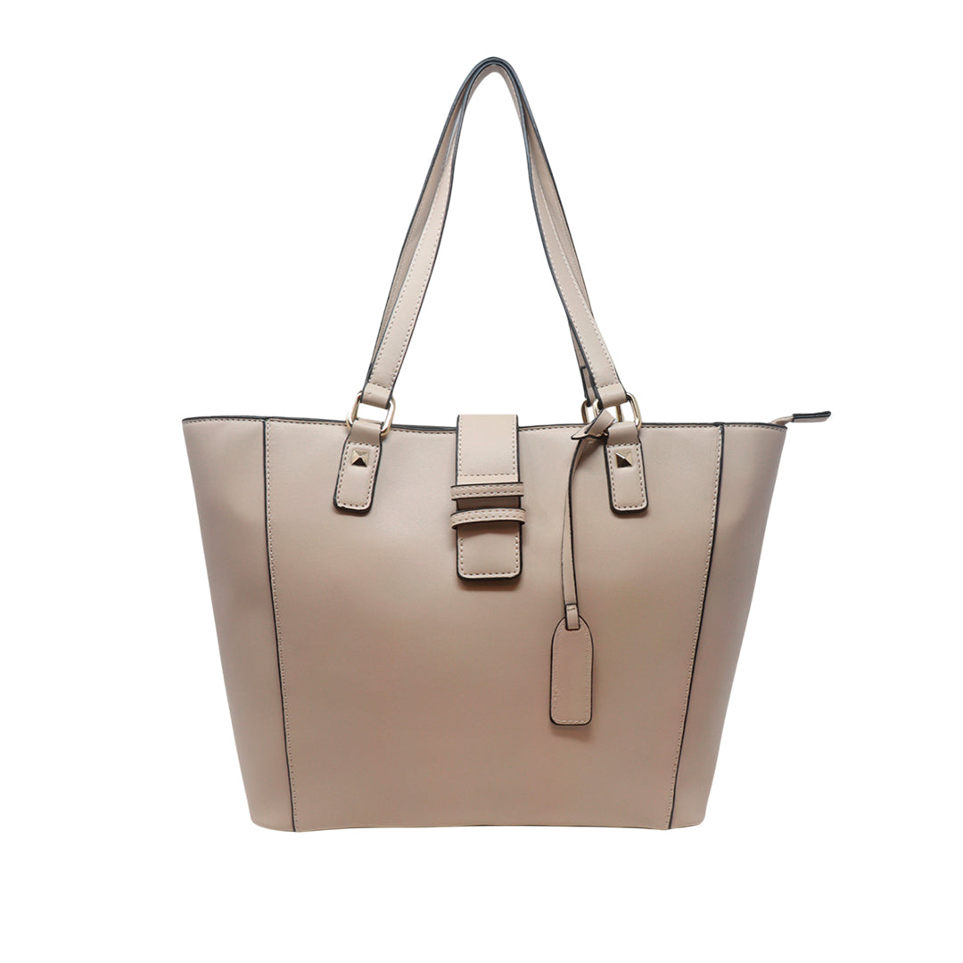 Cartera tote Mindy para mujer color blanco