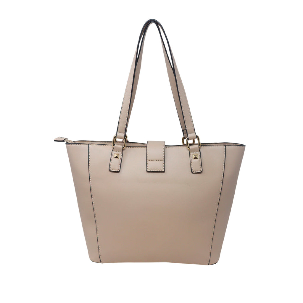 Cartera tote Mindy para mujer color blanco