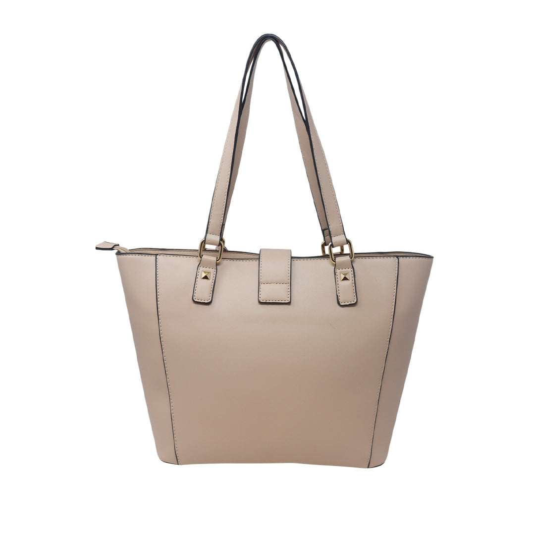 Cartera tote Mindy para mujer color blanco