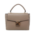 Cartera satchel Silvana para mujer color taupe