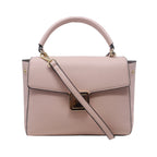 Cartera satchel Silvana para mujer color blush
