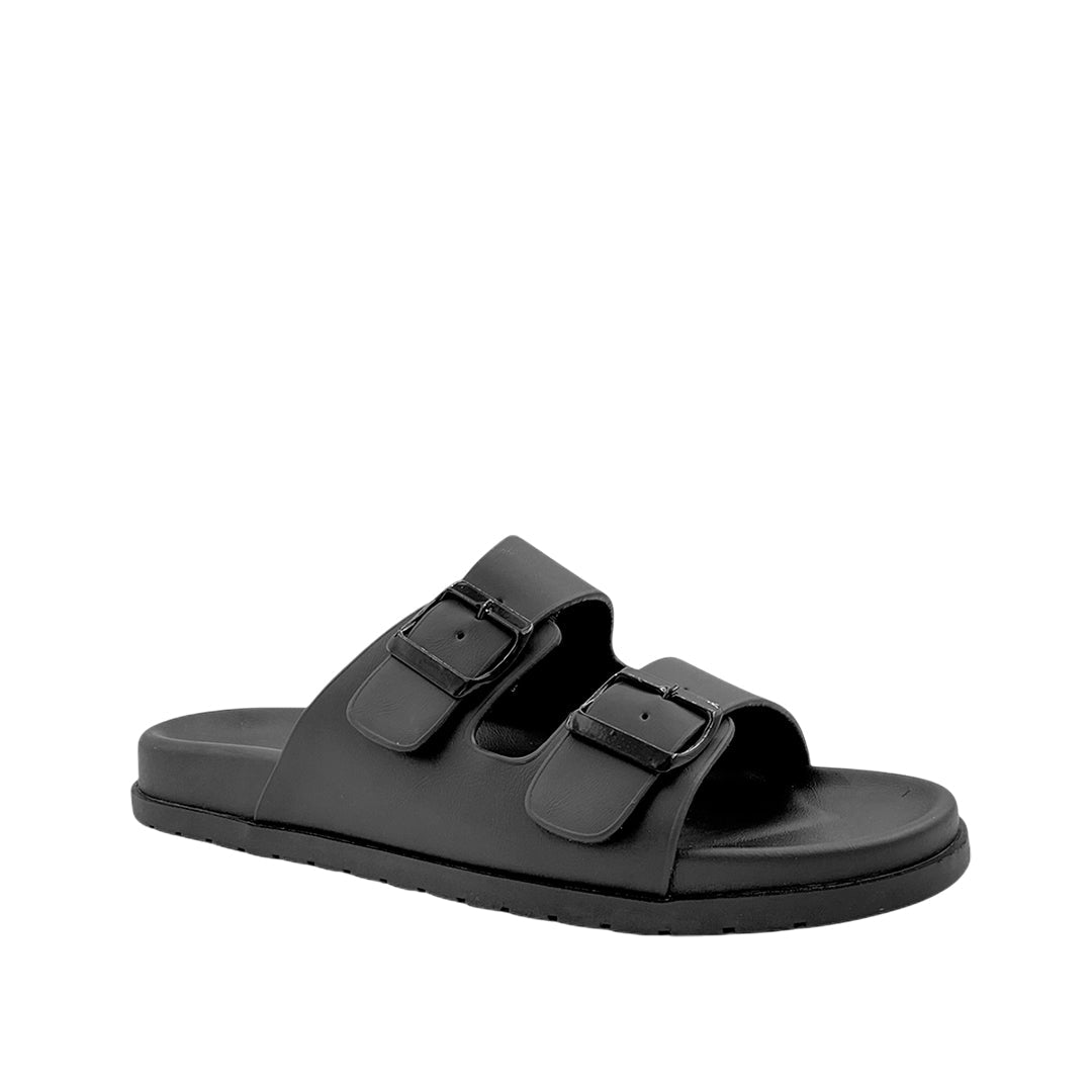 Sandalias slip on Marcelo para hombre color negro