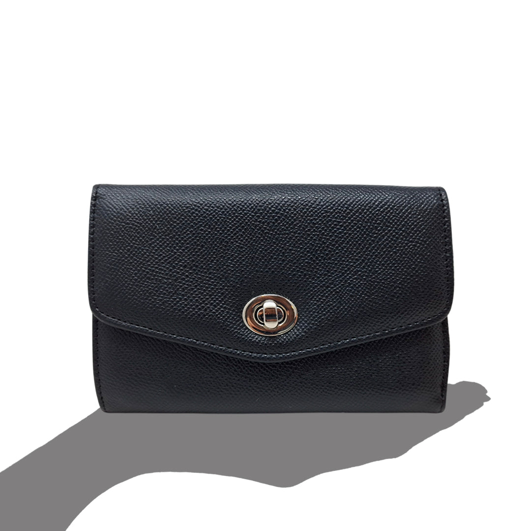 Billetera Sammy para mujer color negro