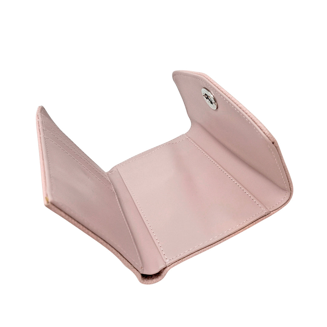 Billetera Sammy para mujer color blush
