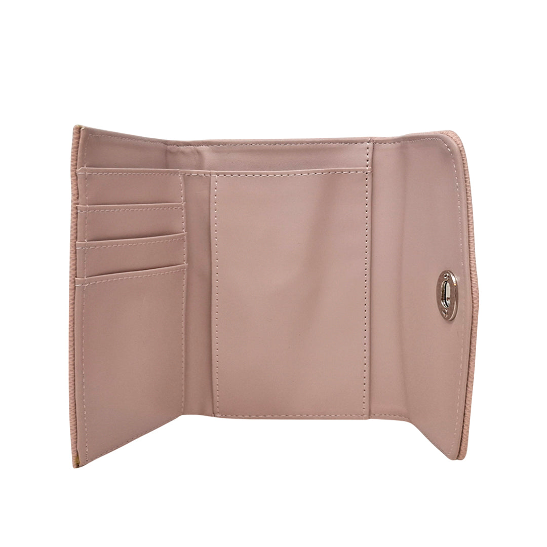 Billetera Sammy para mujer color blush