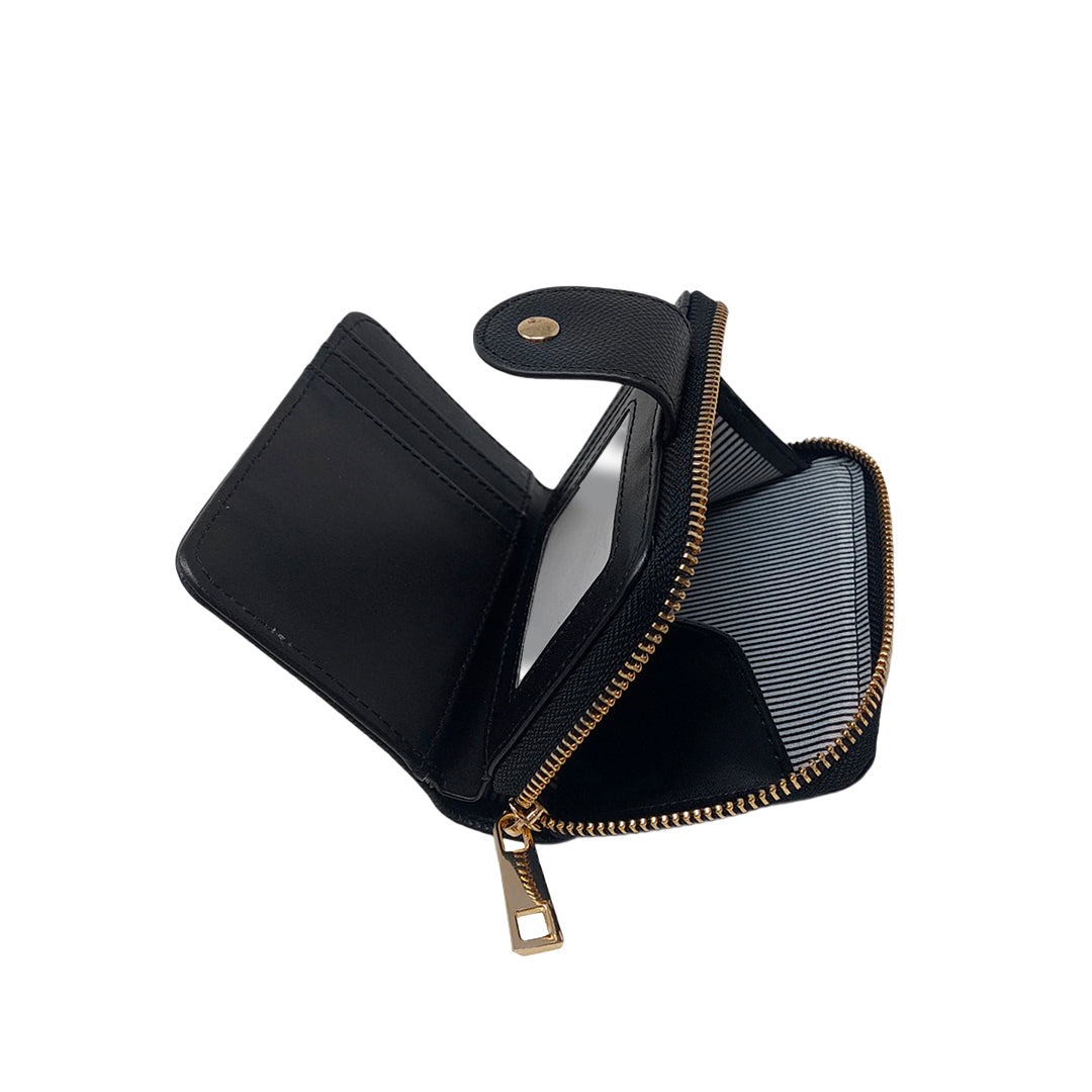 Billetera Carrie para mujer color negro