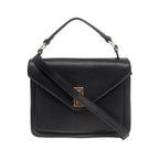 Cartera crossbody Marthi para mujer color negro