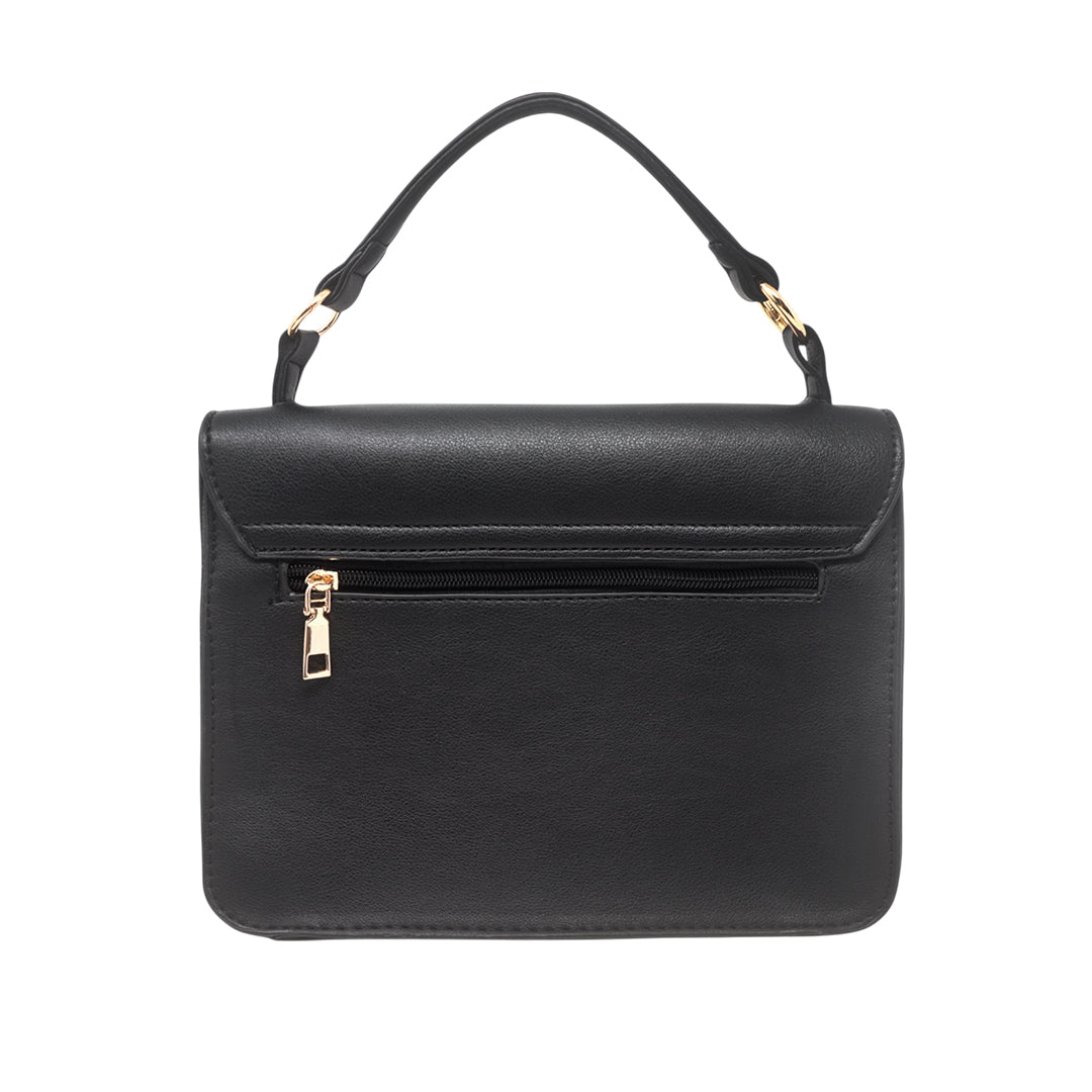 Cartera crossbody Marthi para mujer color negro