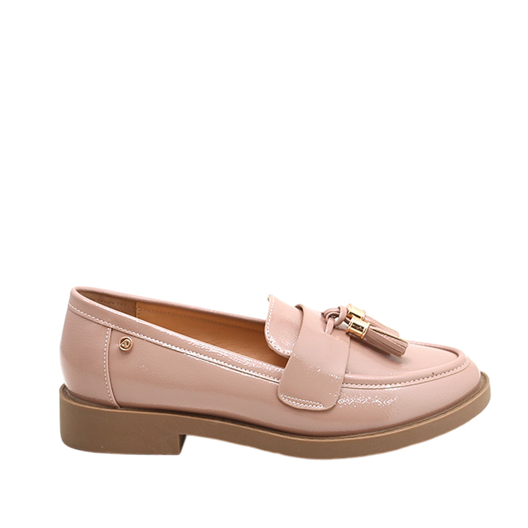 Mocasines Fanny para mujer color nude