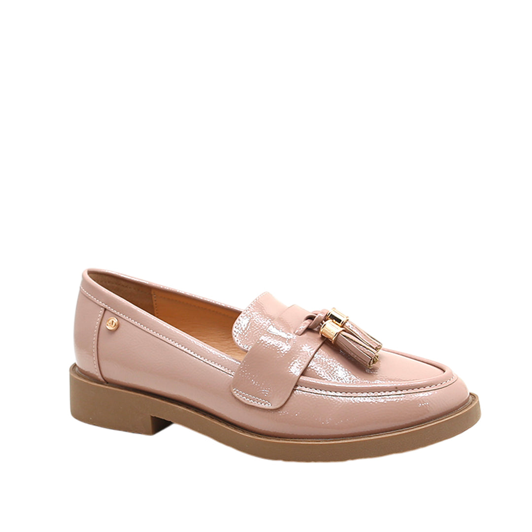 Mocasines Fanny para mujer color nude
