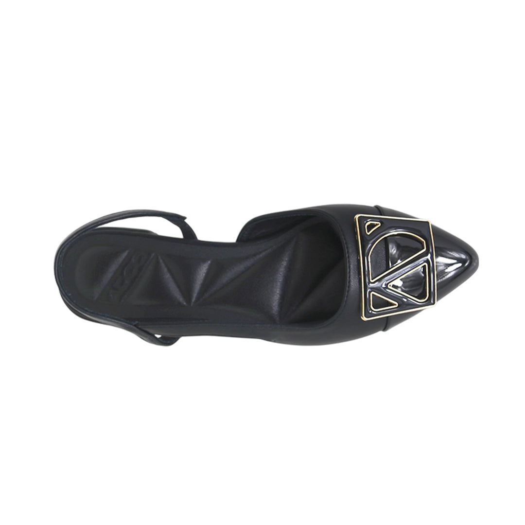 Ballerinas slingback Claire para mujer color negro