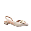 Ballerinas slingback Claire para mujer color hueso