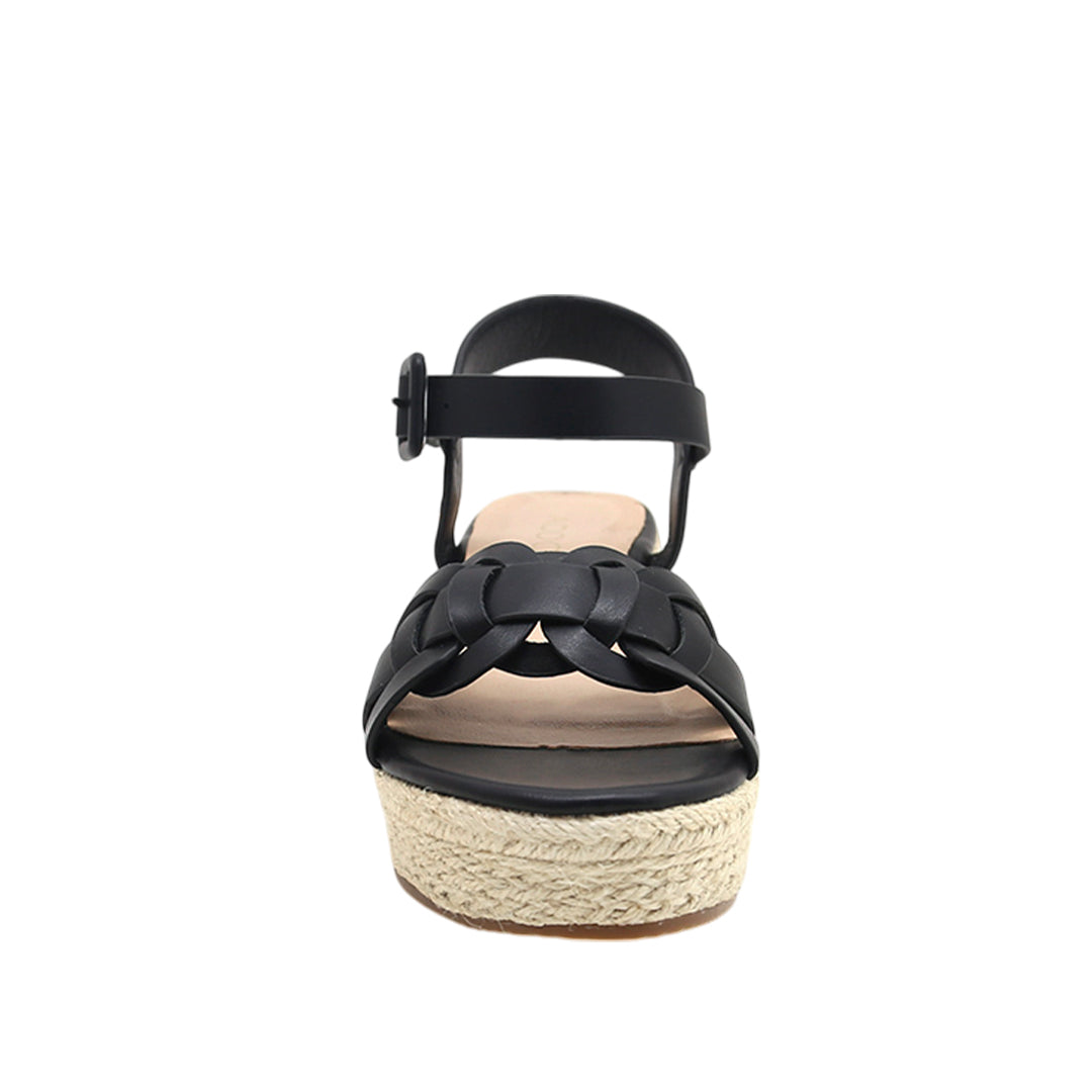 Sandalias de plataforma Devika para mujer color negro