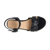 Sandalias de plataforma Devika para mujer color negro