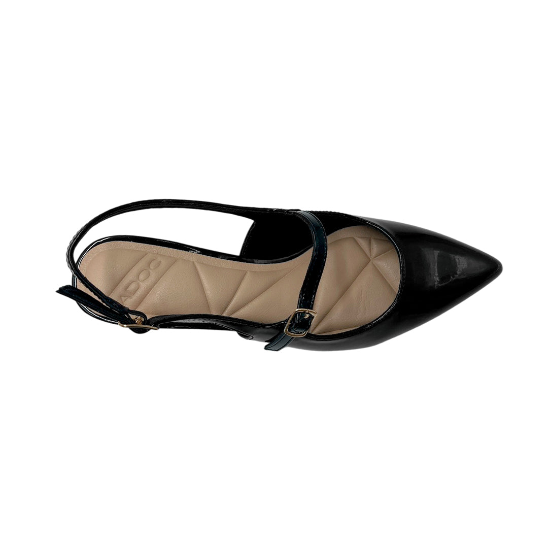 Tacones slingback Bell para mujer color negro