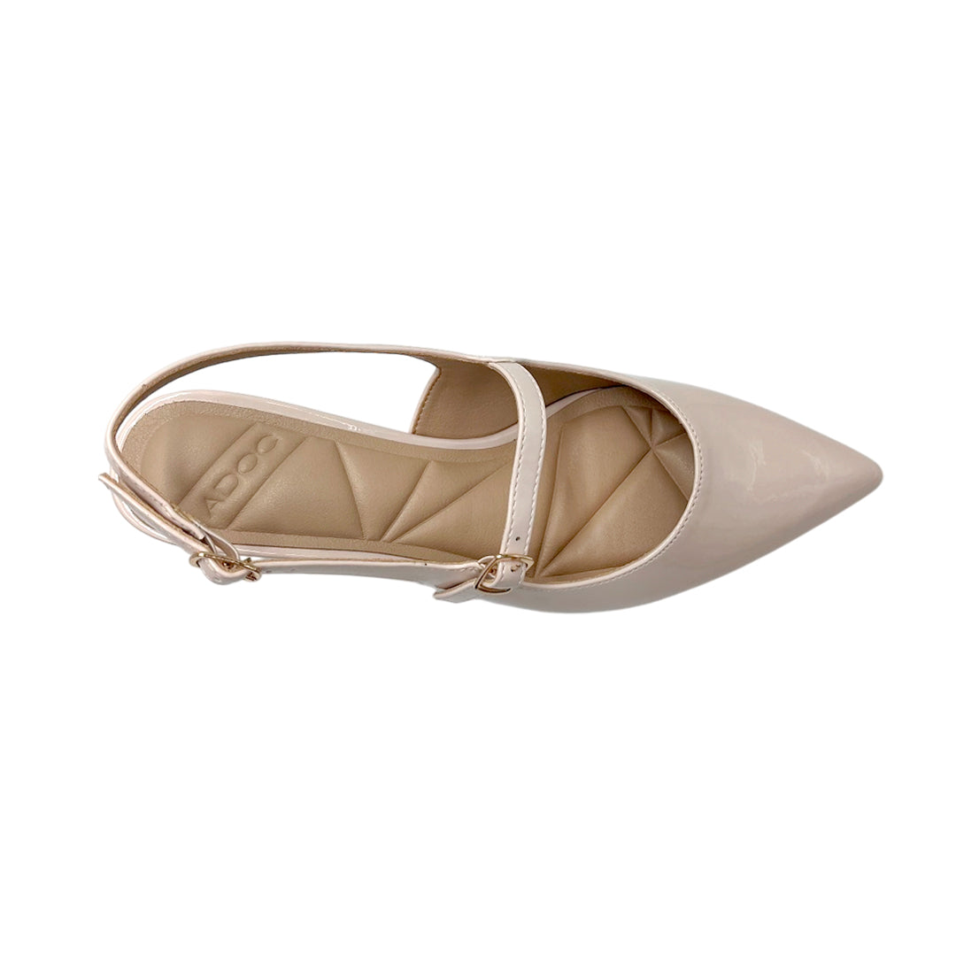 Tacones slingback Bell para mujer color blush