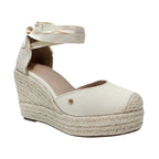 Alpargatas Gypsy para mujer color hueso