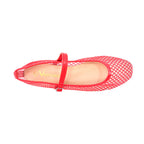 Ballerinas Lou para mujer color rojo