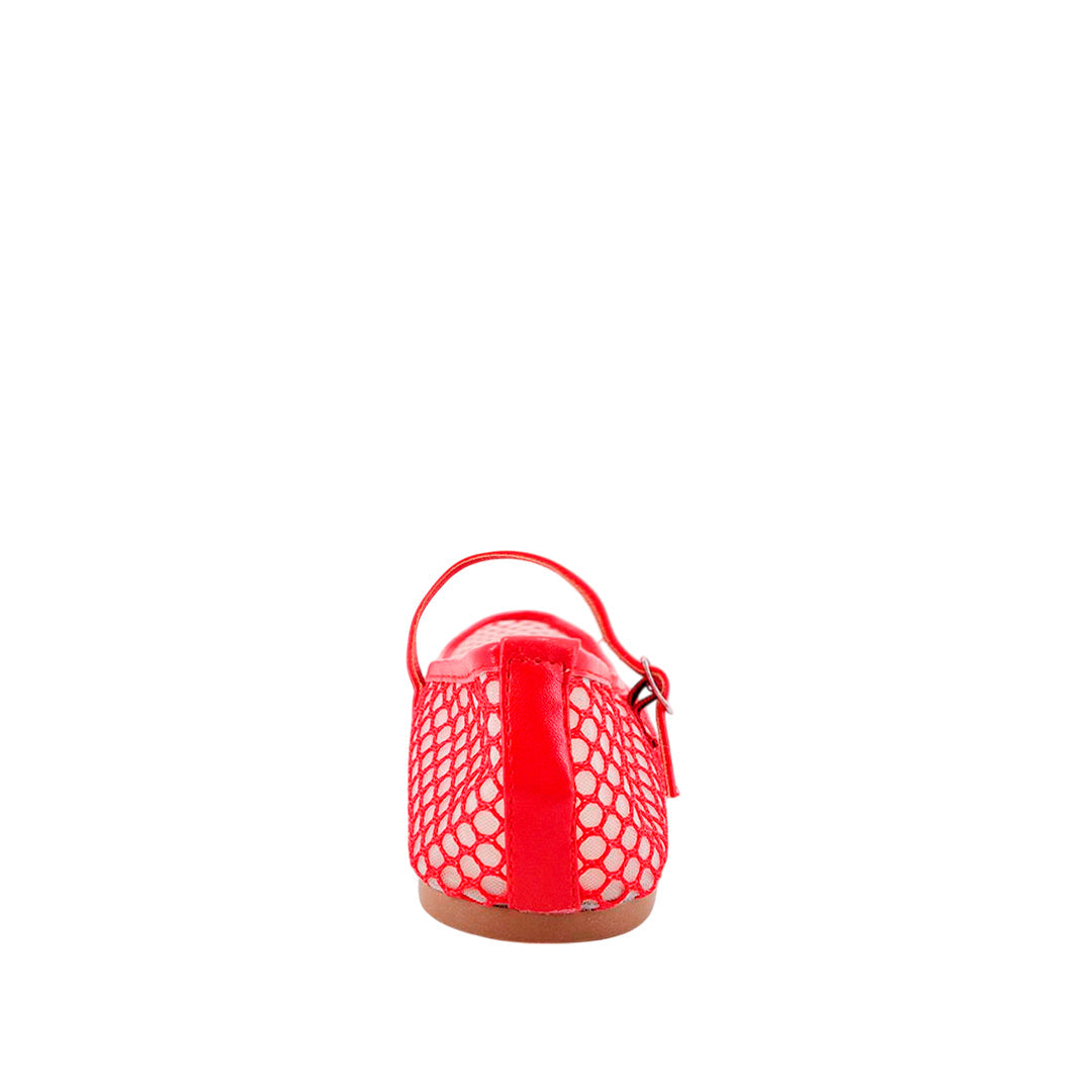 Ballerinas Lou para mujer color rojo