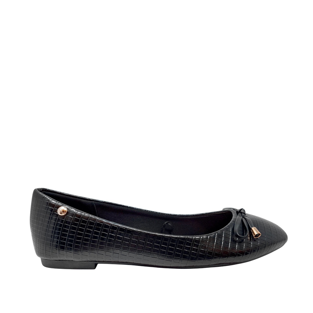 Ballerinas Rose para mujer color negro