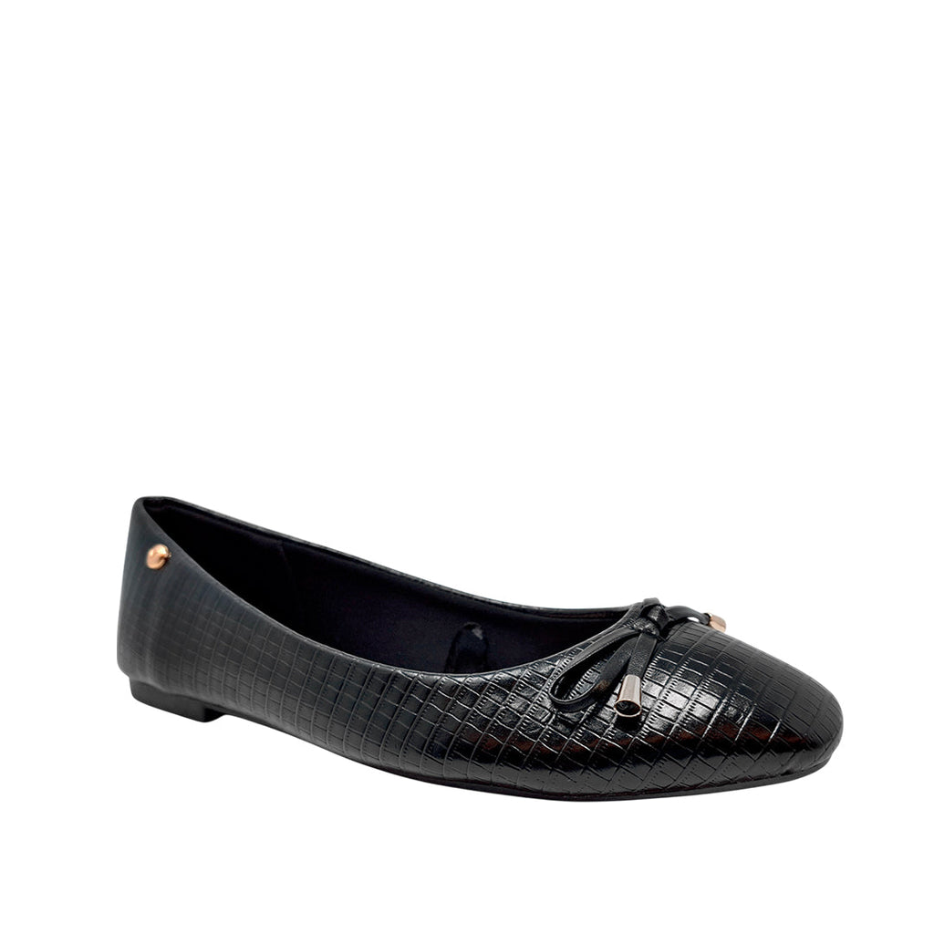 Ballerinas Rose para mujer color negro