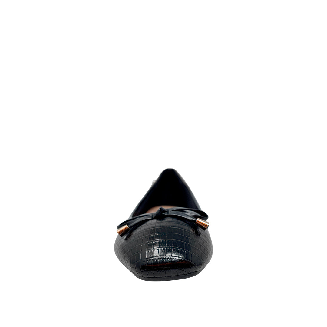 Ballerinas Rose para mujer color negro