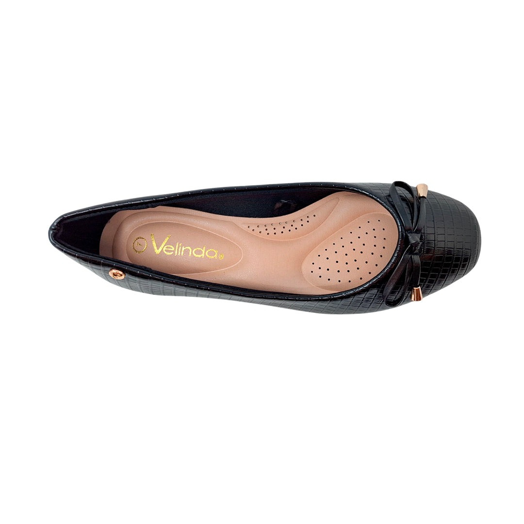 Ballerinas Rose para mujer color negro