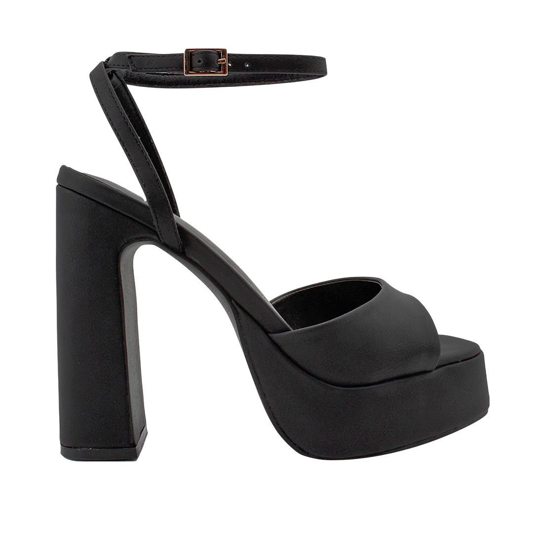 Sandalias de tacón Regan para mujer color negro