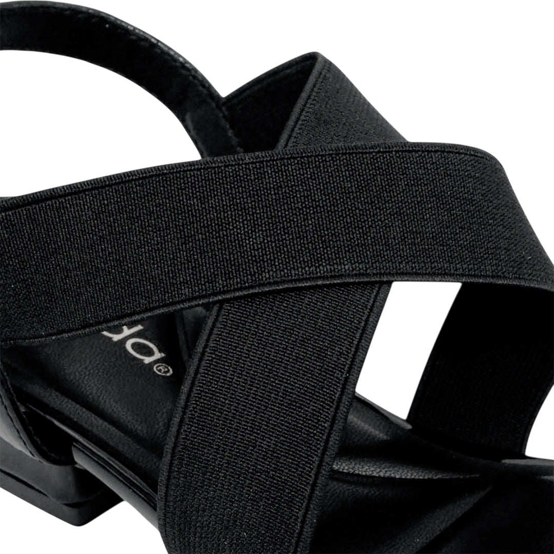 Sandalias de tacón Briana para mujer color negro