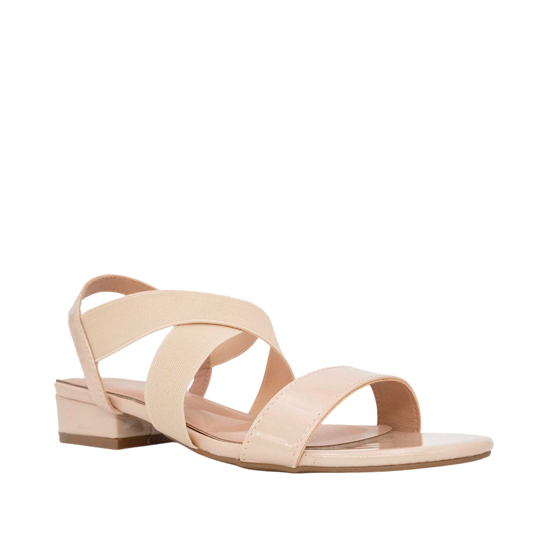 Sandalias de tacón Briana para mujer color nude