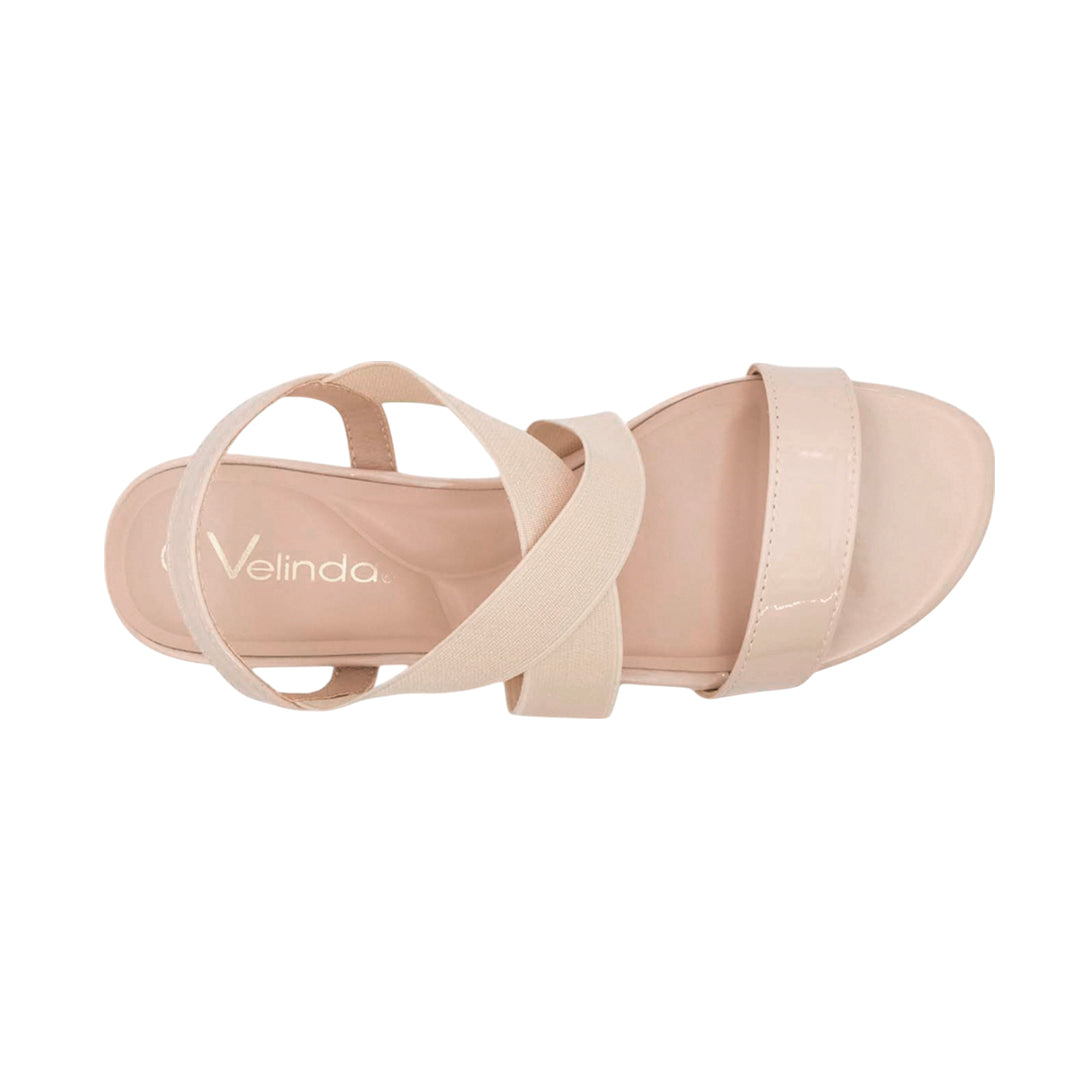 Sandalias de tacón Briana para mujer color nude