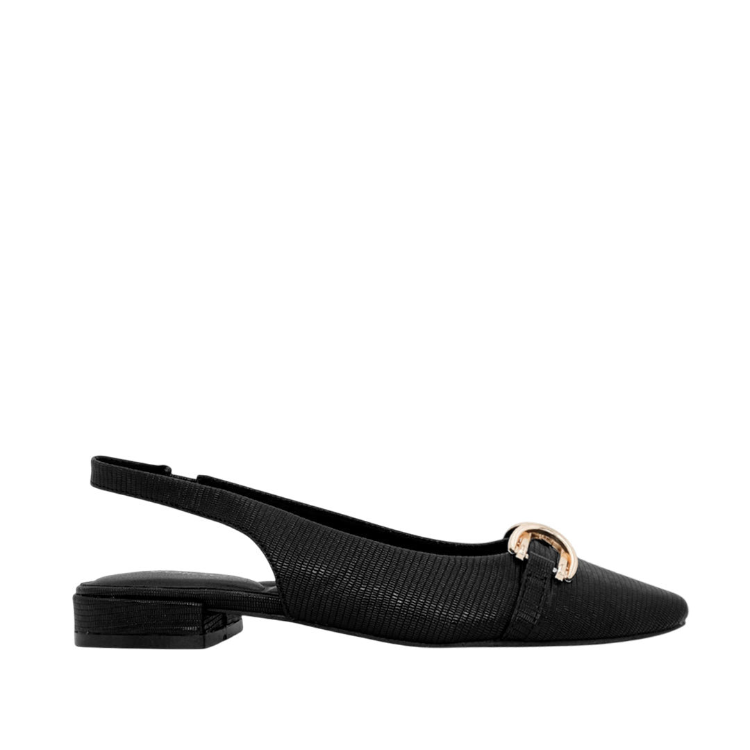 Ballerinas slingback Joleen para mujer color negro
