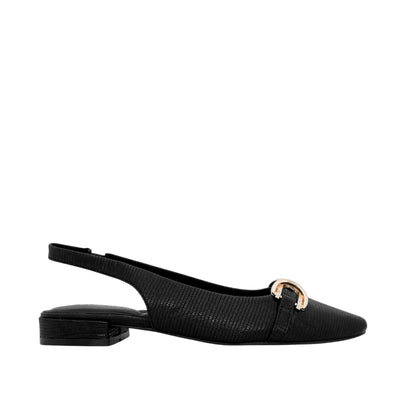 Ballerinas slingback Joleen para mujer color negro